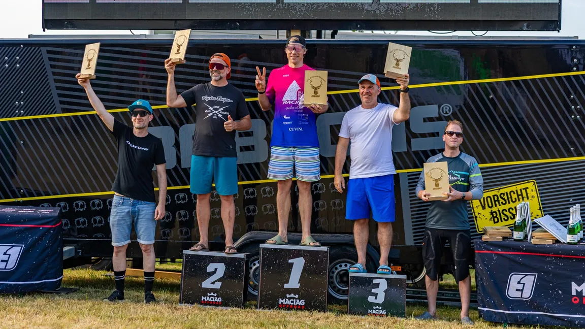 Kevin Lindner gewinnt spannenden Enduro One Lauf in Roßbach mit nur vier Sekunden Vorsprung