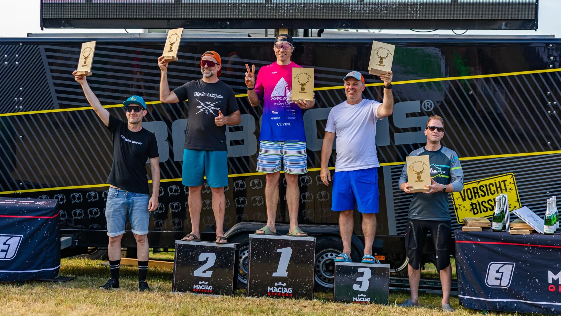 Kevin Lindner gewinnt spannenden Enduro One Lauf in Roßbach mit nur vier Sekunden Vorsprung