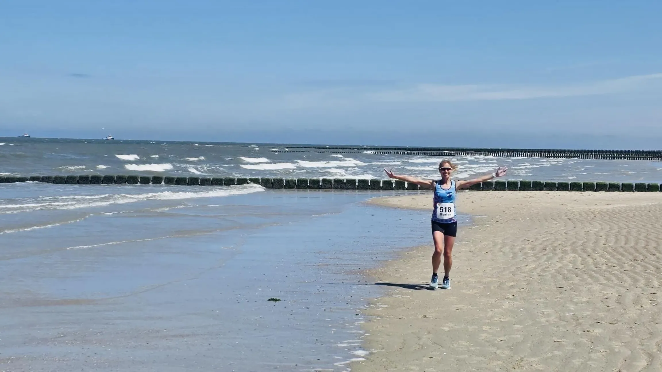 Inselhopping an der Nordsee: Läuferin aus Oberfranken holt Etappensieg beim EWE Nordseelauf