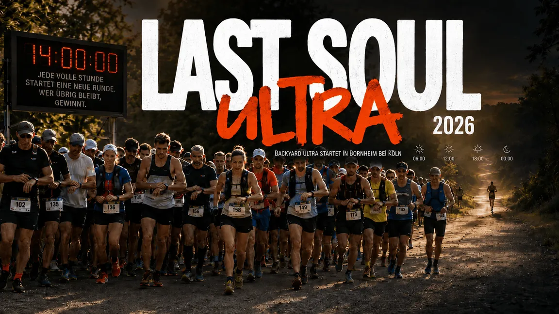 Last Soul Ultra 2026: Ergebnisse und Livestream zum Start in Bornheim