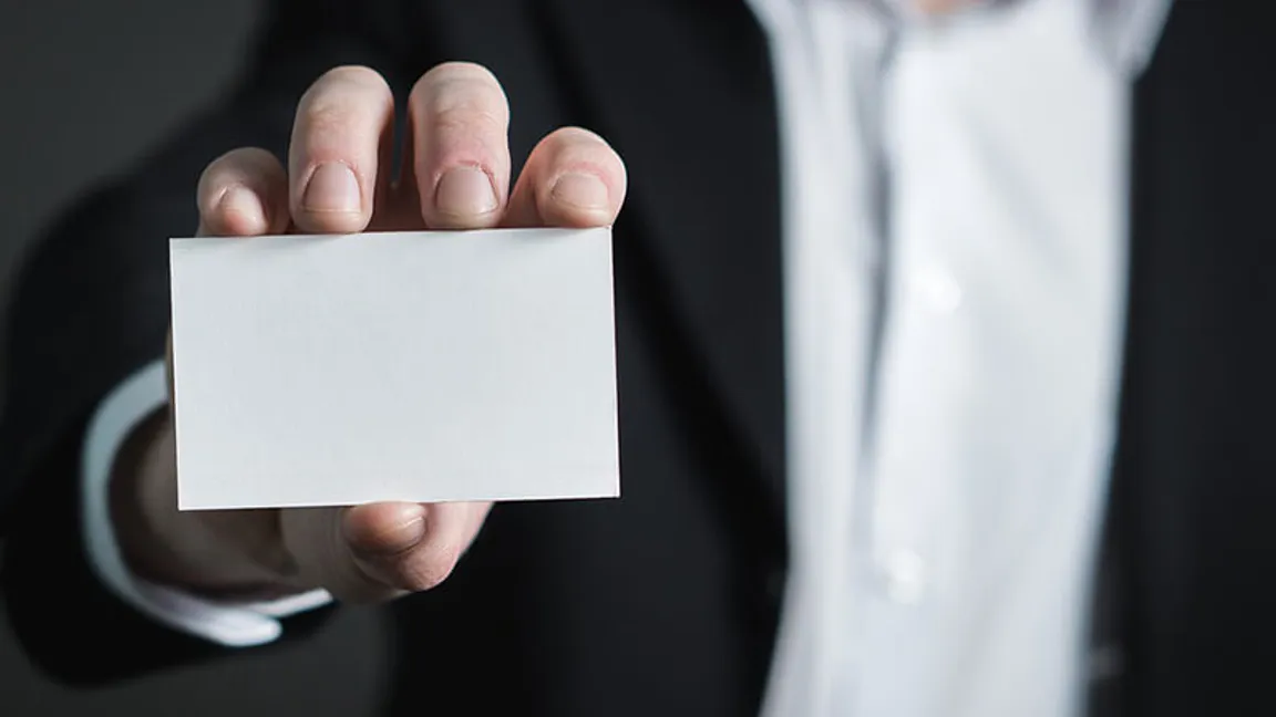 Visitenkarten für ein Start-up-Unternehmen
