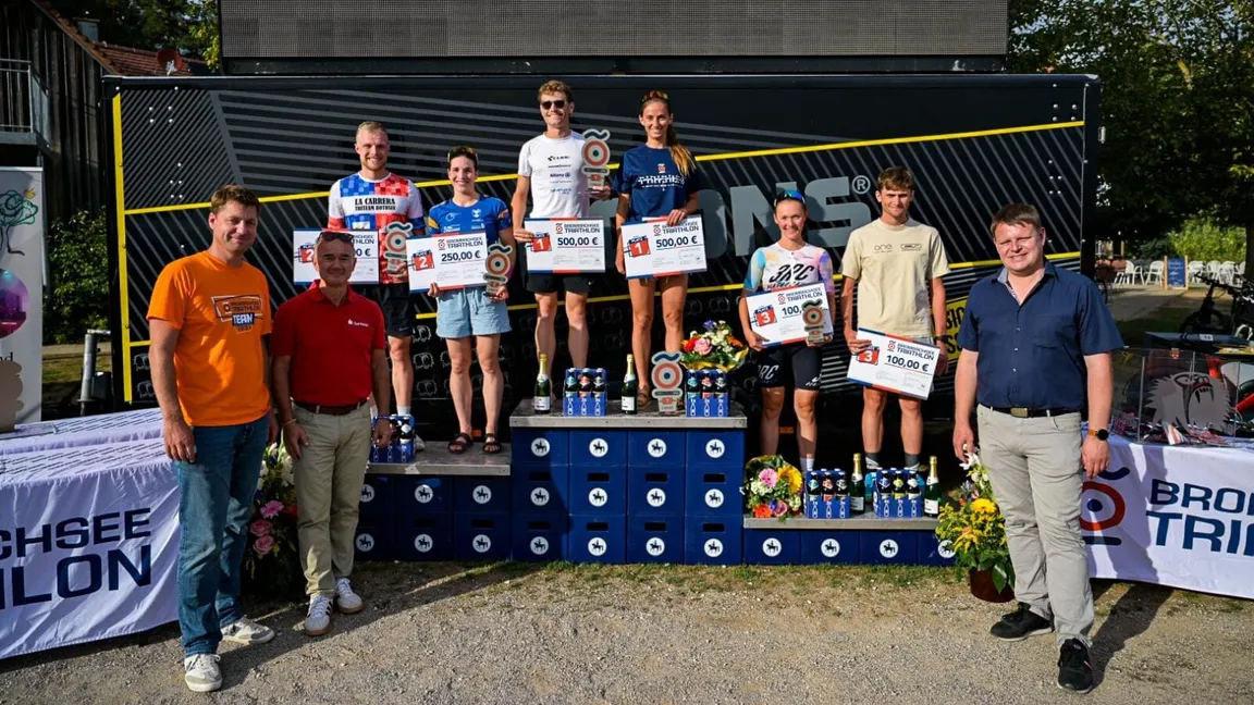 Felix Schiller gewinnt Brombachseetriathlon 2026 – knappe Entscheidung bei den Frauen