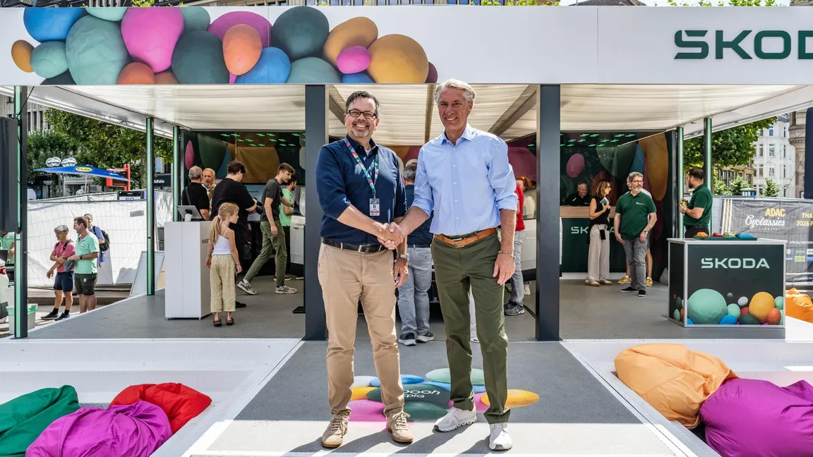Škoda bleibt Hauptsponsor von German Cycling bis 2028 mit umfangreicher Fahrzeugflotte