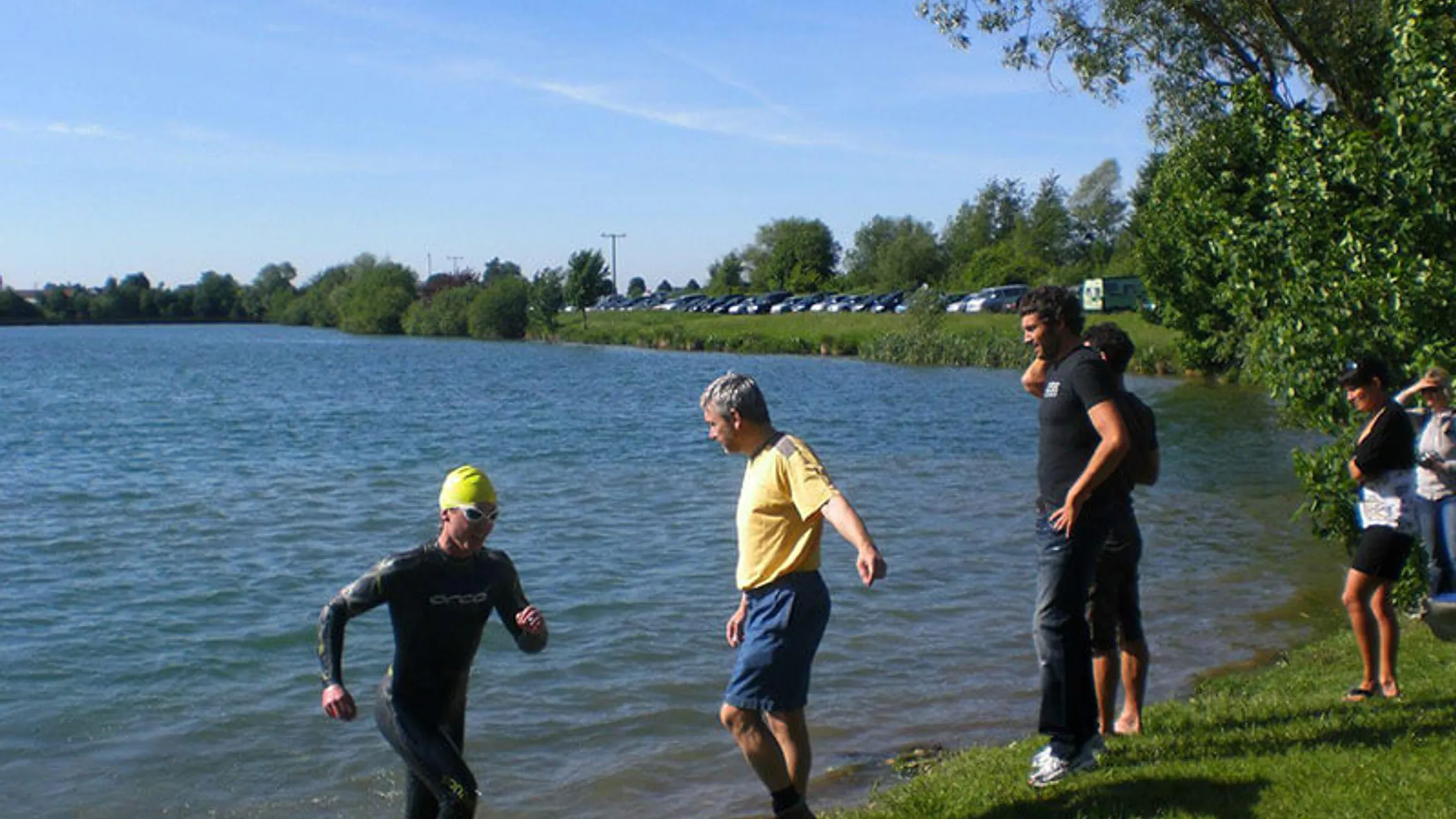 Triathlon: Ins kalte Wasser gesprungen (1/2)
