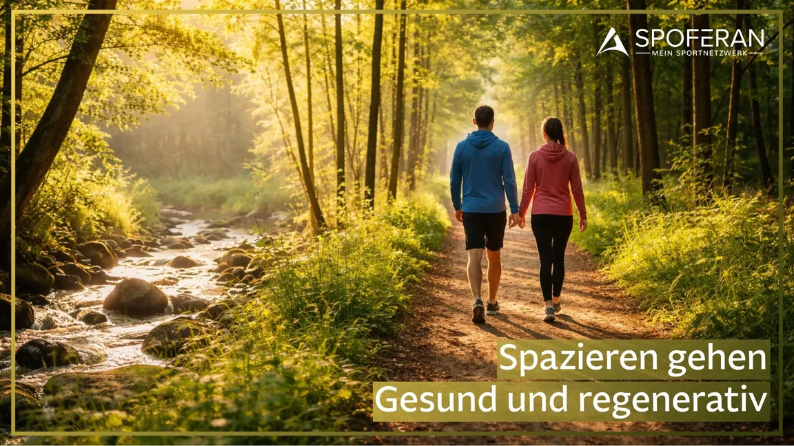 Gesund und regenerativ: Spazieren gehen