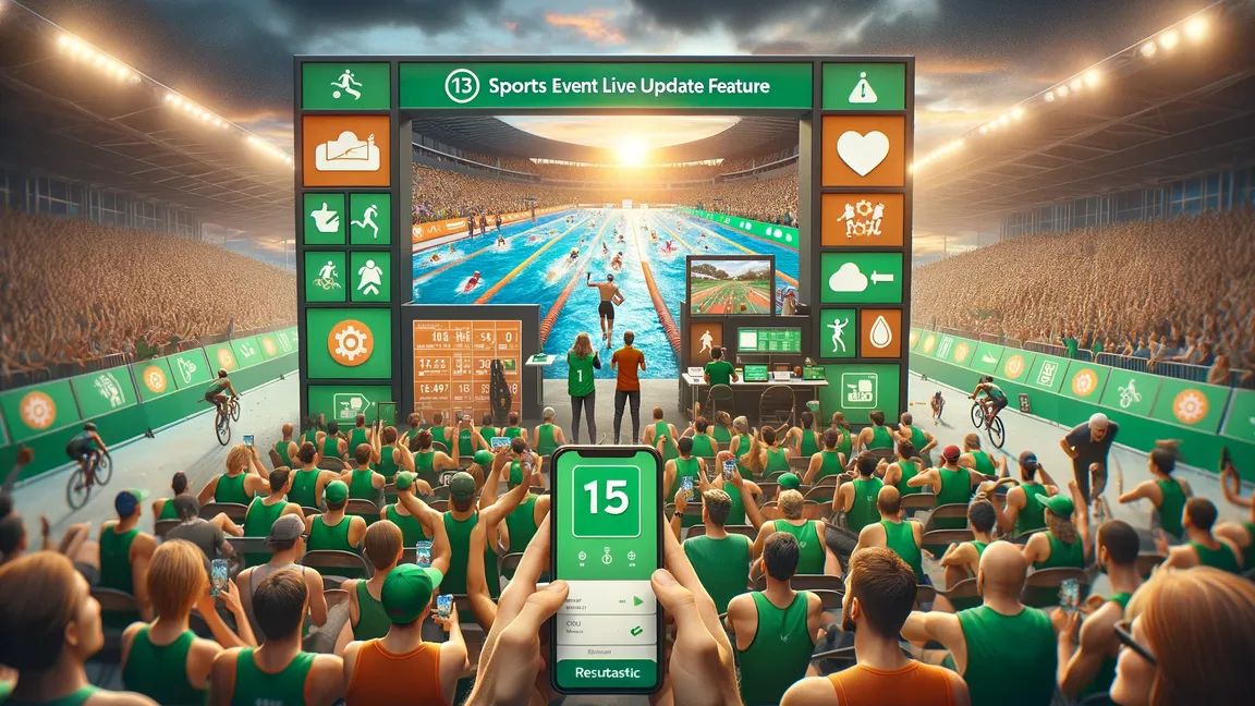 🌟 Türchen 15: Der Liveticker – Ein unverzichtbares Tool für eure Sportveranstaltung 🌟