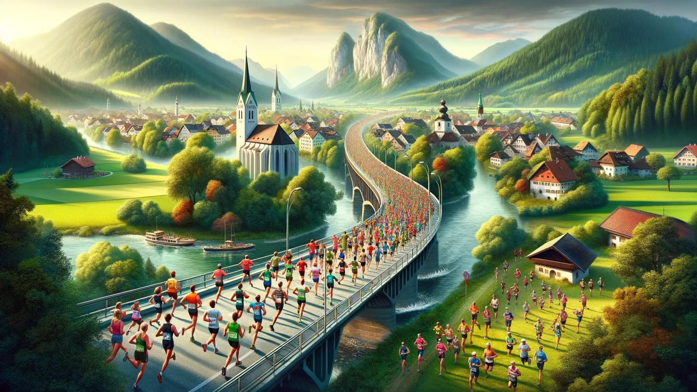 Ein Lauf, der verbindet – Der grenzüberschreitende Halbmarathon zwischen Neuhaus am Inn & Schärding