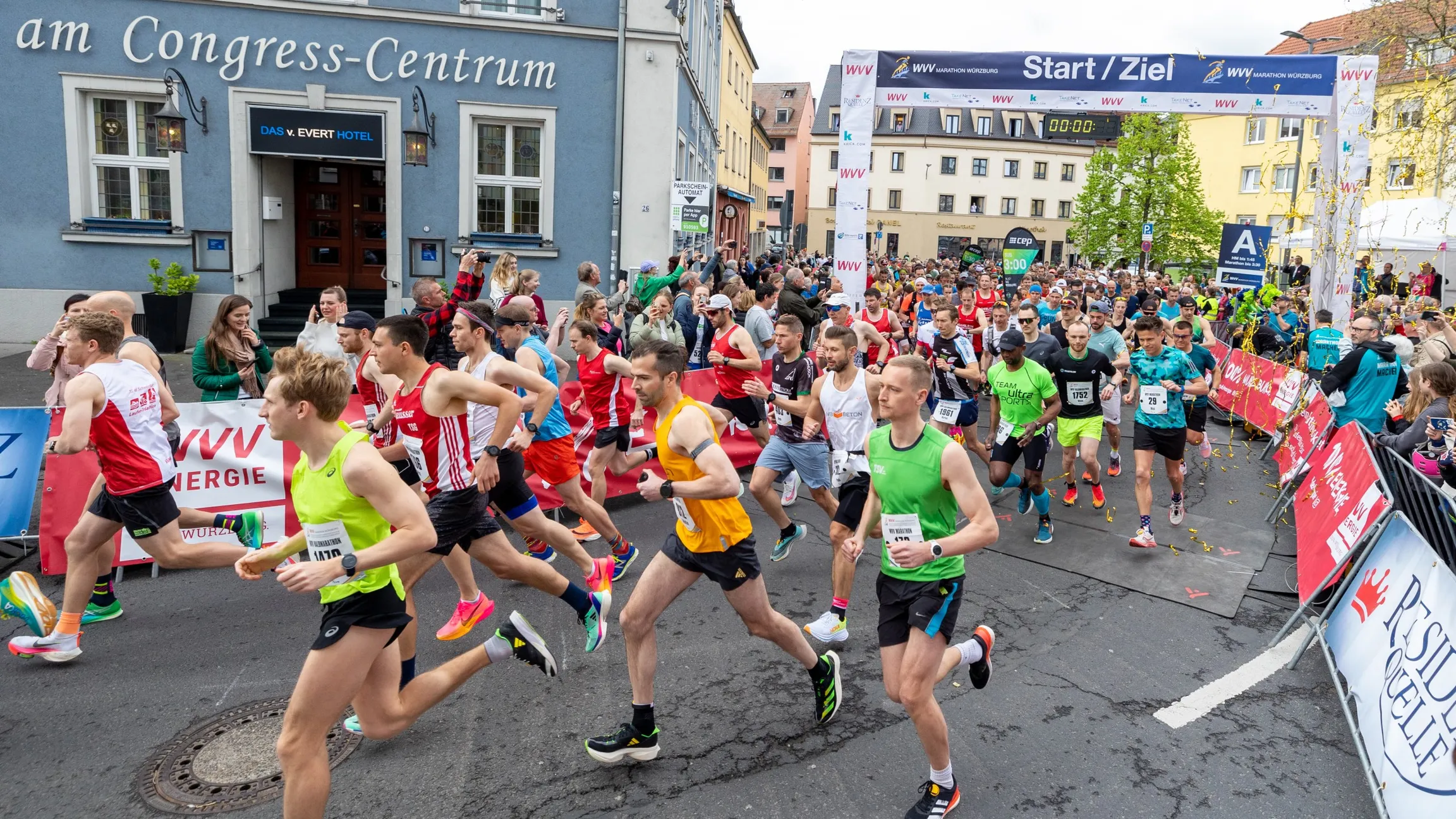 Mitmachen beim WVV Marathon Würzburg: Werde Streckenposten und sei Teil des Laufspektakels
