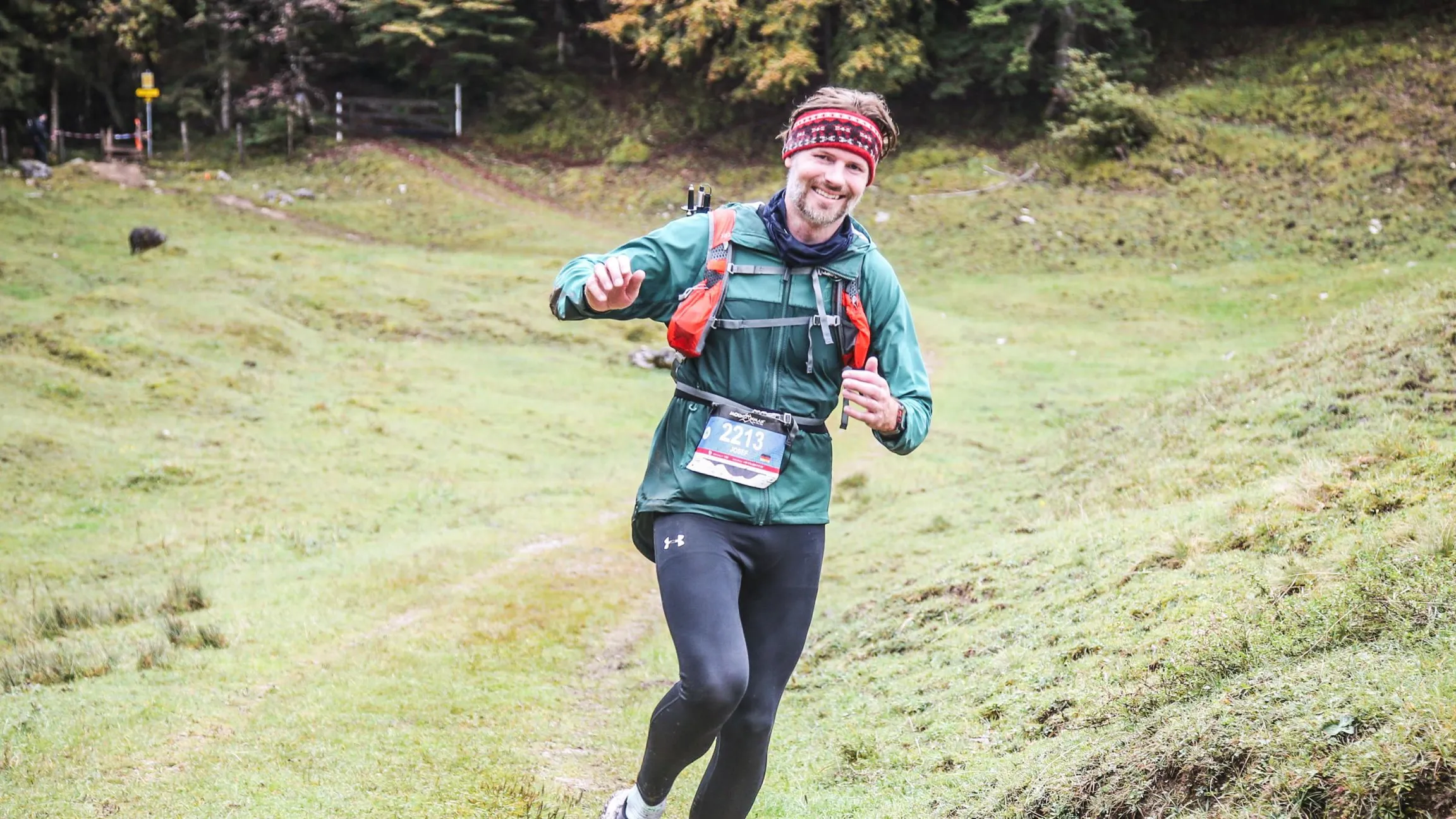 Voller Vorfreude auf meinen ersten Trailrun mit 1000 Höhenmetern +