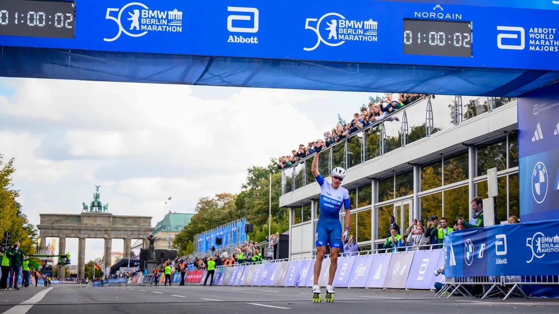 Bart Swings gewinnt zum 9. Mal den BMW BERLIN-MARATHON der Inlineskater 2024