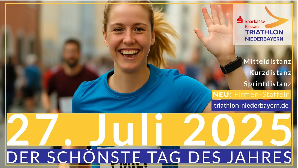 Emily Rieker gewinnt Freistart für Sparkasse Passau Triathlon Niederbayern