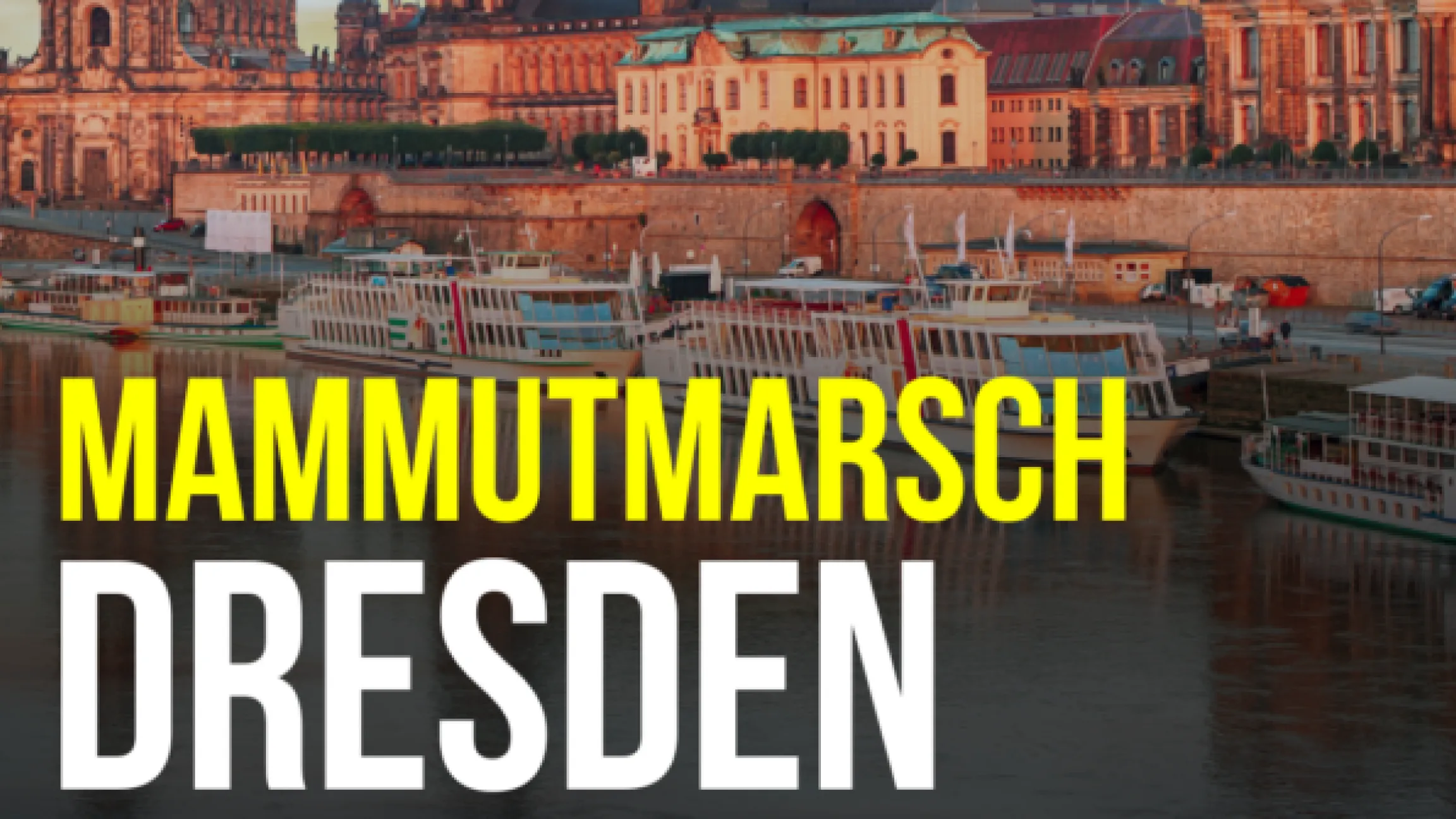 Premiere: Mammutmarsch 2026 erstmals in Dresden