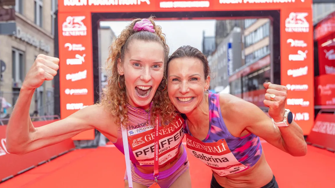 Doppelte Streckenrekorde: Esther Pfeiffer und Barnaba Kipkoech brillieren beim Köln Marathon 2025