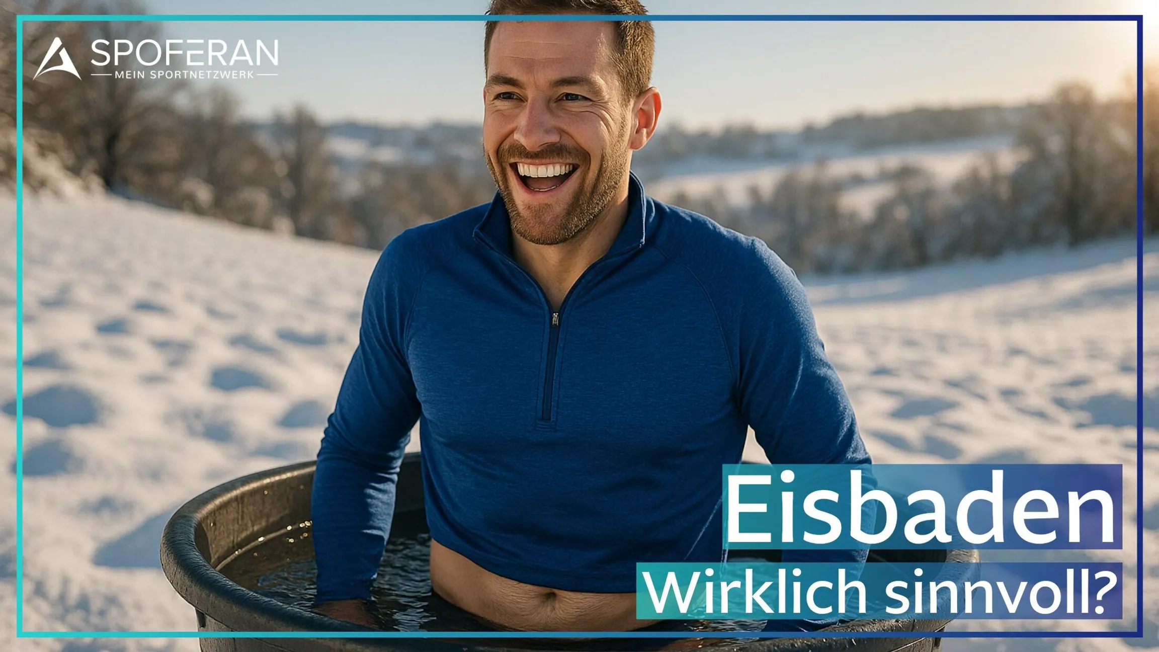 Eisbaden im Winter: Kalter Trend oder sinnvolle Regeneration für Sportlerinnen und Sportler?