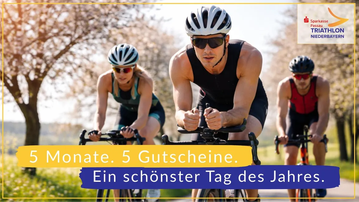 Sparkasse Passau TRIATHLON NIEDERBAYERN: Noch fünf Monate bis zum Start