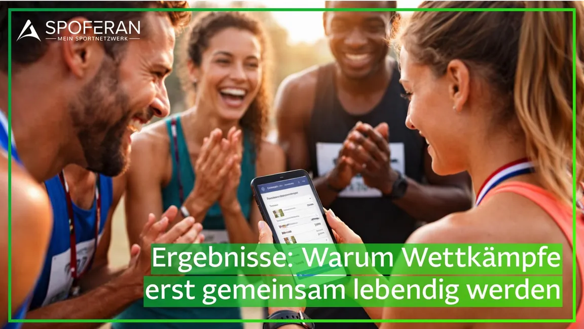 Community-Ergebnisse im Sportnetzwerk: Warum Wettkämpfe erst gemeinsam lebendig werden