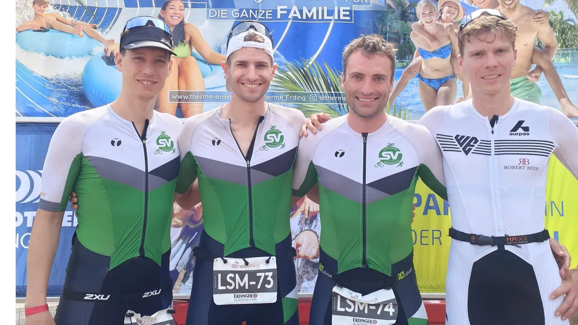 SV Schalding-Heining feiert Aufstieg: Triathlon-Herren starten 2026 in der Bayernliga!