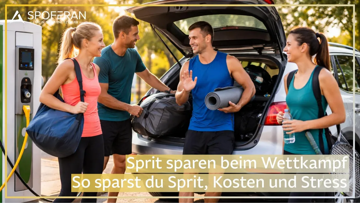 Sprit sparen bei der Anreise zum Wettkampf: So senkst du Deine Kosten bei Sportveranstaltungen