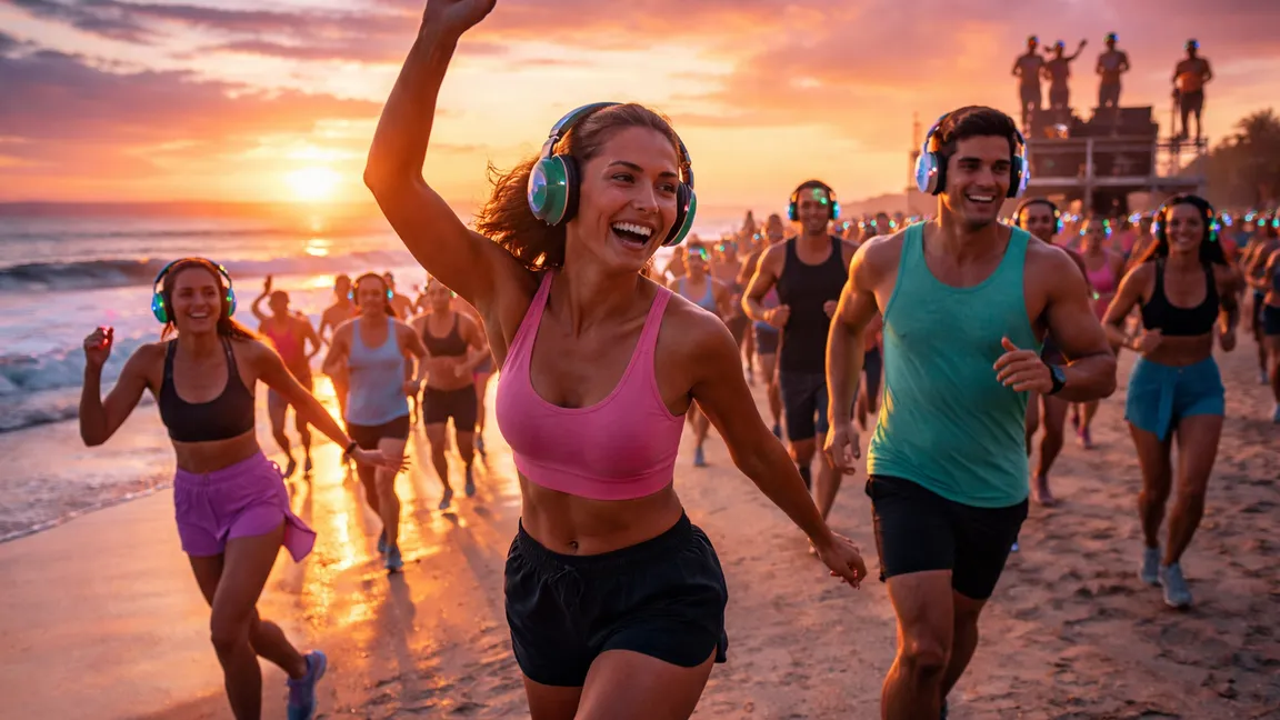 RUNRISE: Wenn der Fun Run zur Silent Disco wird