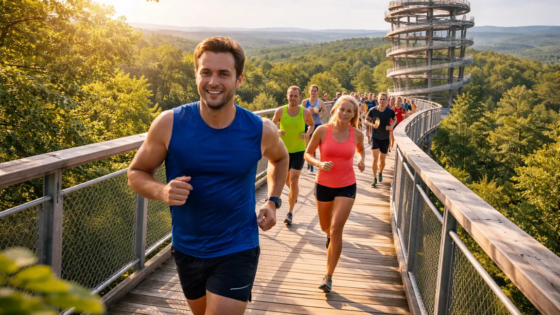Panorama-Baumwipfel-Lauf 2026: Einzigartiges Laufevent im Steigerwald mit sechs Distanzen