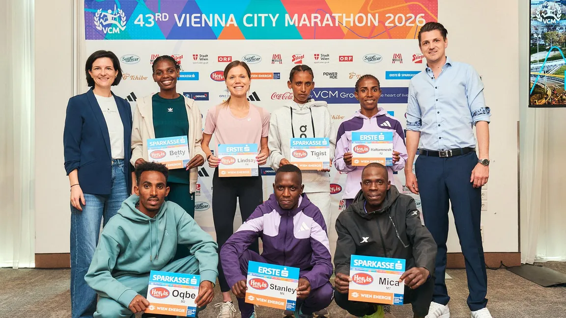 Vienna City Marathon 2026: Elitefeld komplett – Rekordjagd bei Frauen und Männern