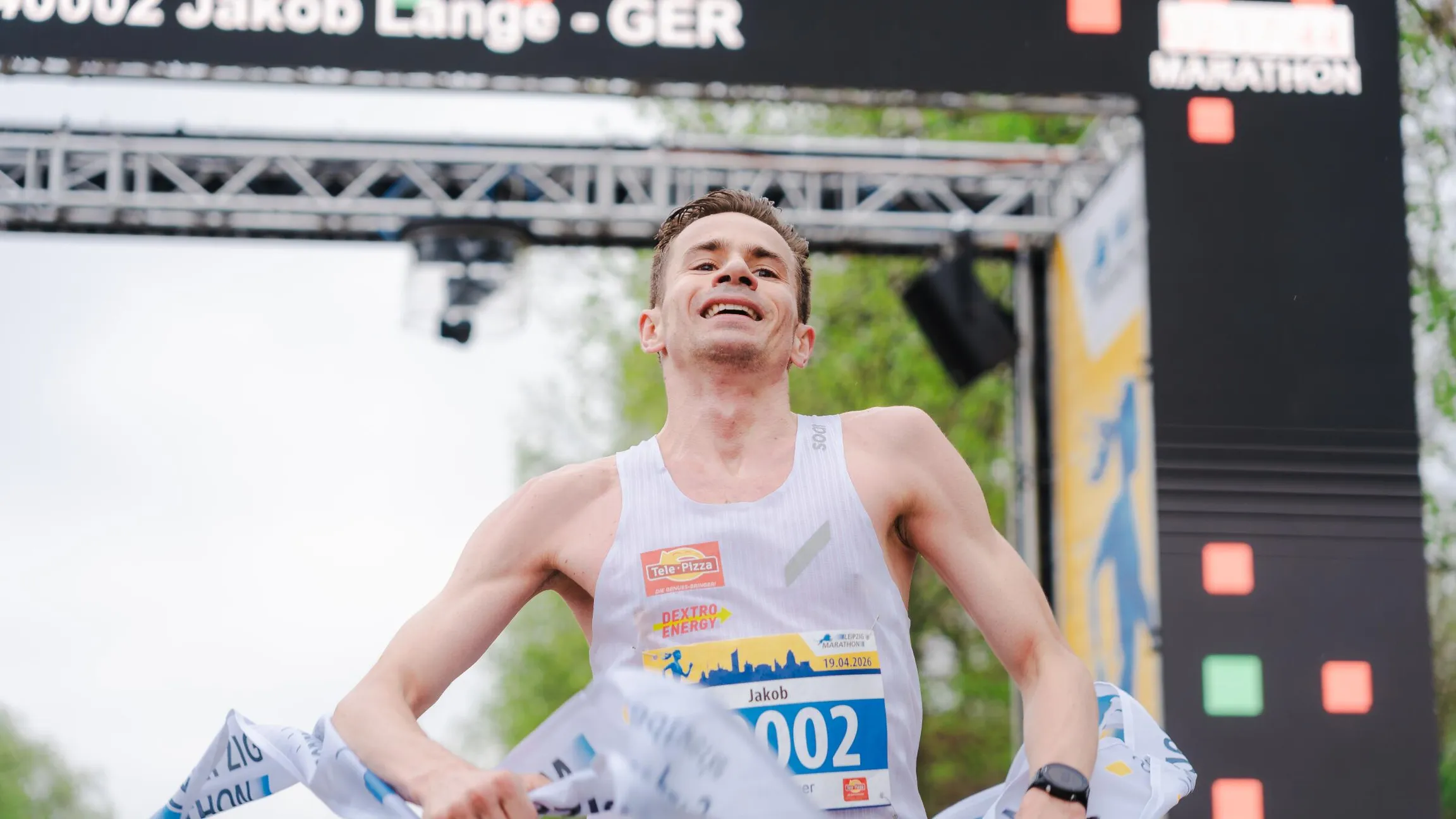 Jakob Lange gewinnt den 48. Leipzig Marathon 2026