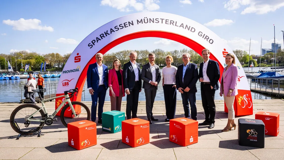 Sparkassen Münsterland Giro bis 2030 gesichert – Jubiläumsstrecke 2026 mit Start in Borken