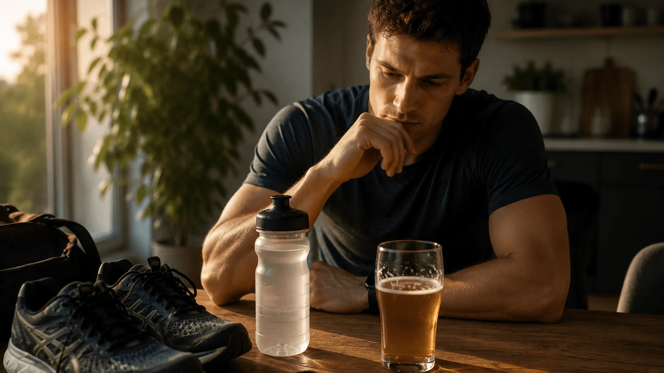 Alkohol nach und vor dem Training: Ein No-Go?