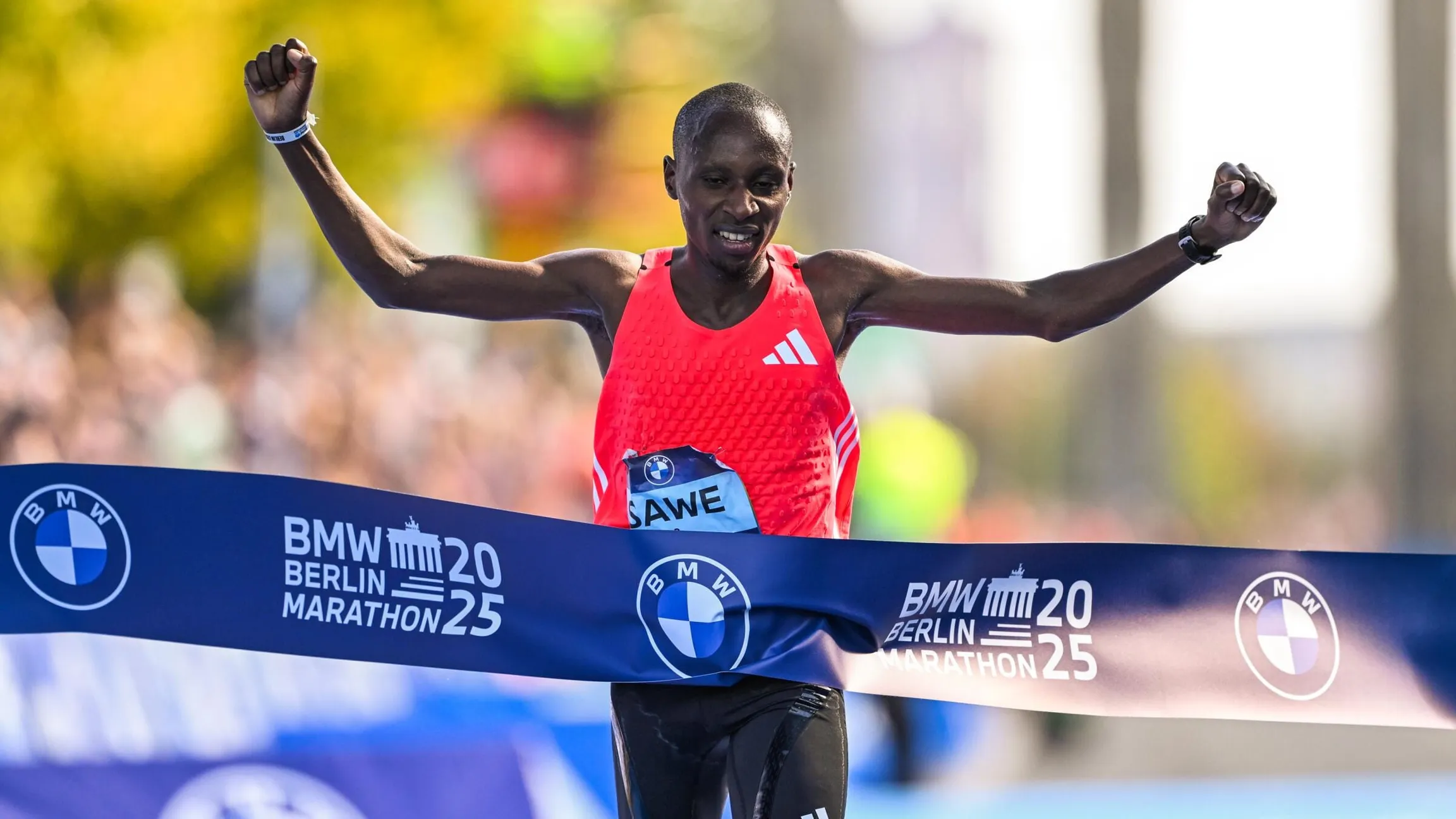 Sabastian Sawe bestätigt Teilnahme beim BMW BERLIN-MARATHON 2026