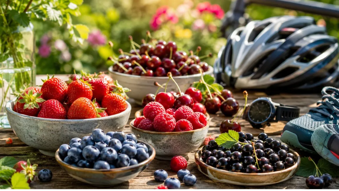 Erdbeeren, Kirschen, Beeren: 3 aktuelle Erkenntnisse für Sportlerinnen und Sportler