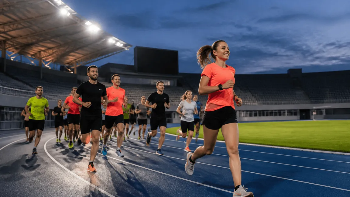 Open Stadium Special in Dresden zum Tag des Laufens mit Spendenaktion