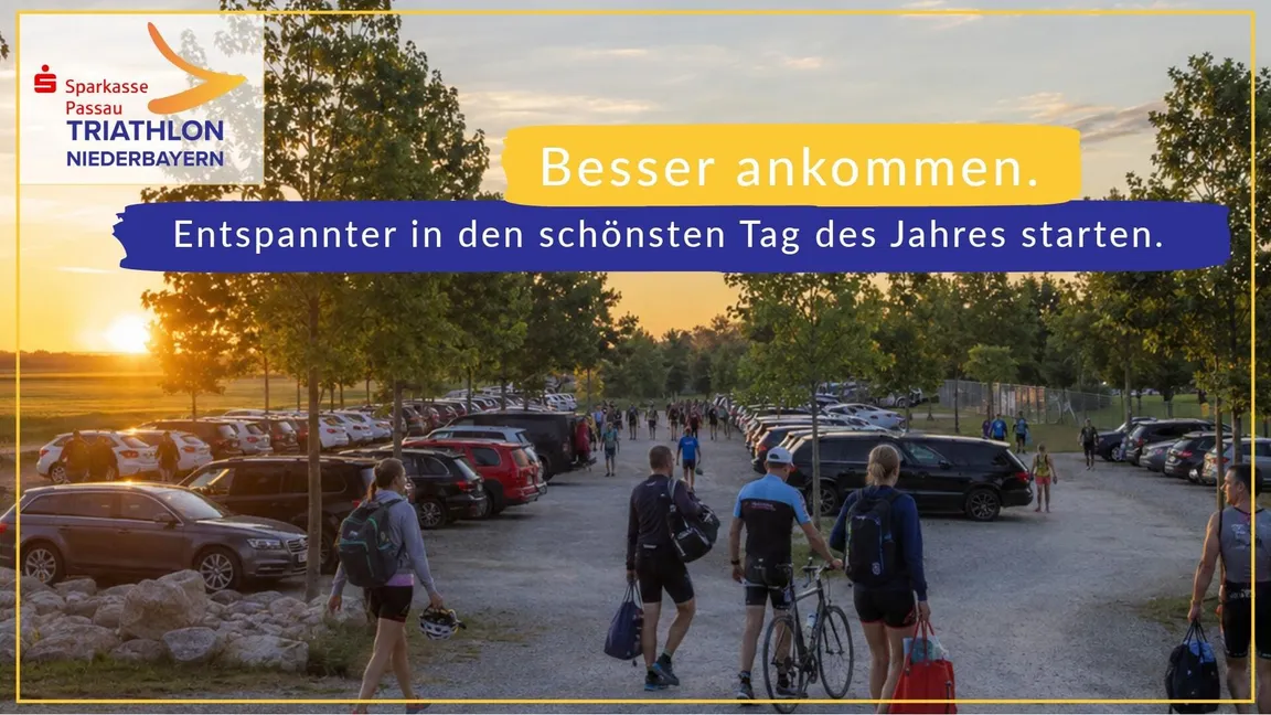 Startunterlagenausgabe beim Sparkasse Passau TRIATHLON NIEDERBAYERN 2026 zieht ins Rottal-Stadion