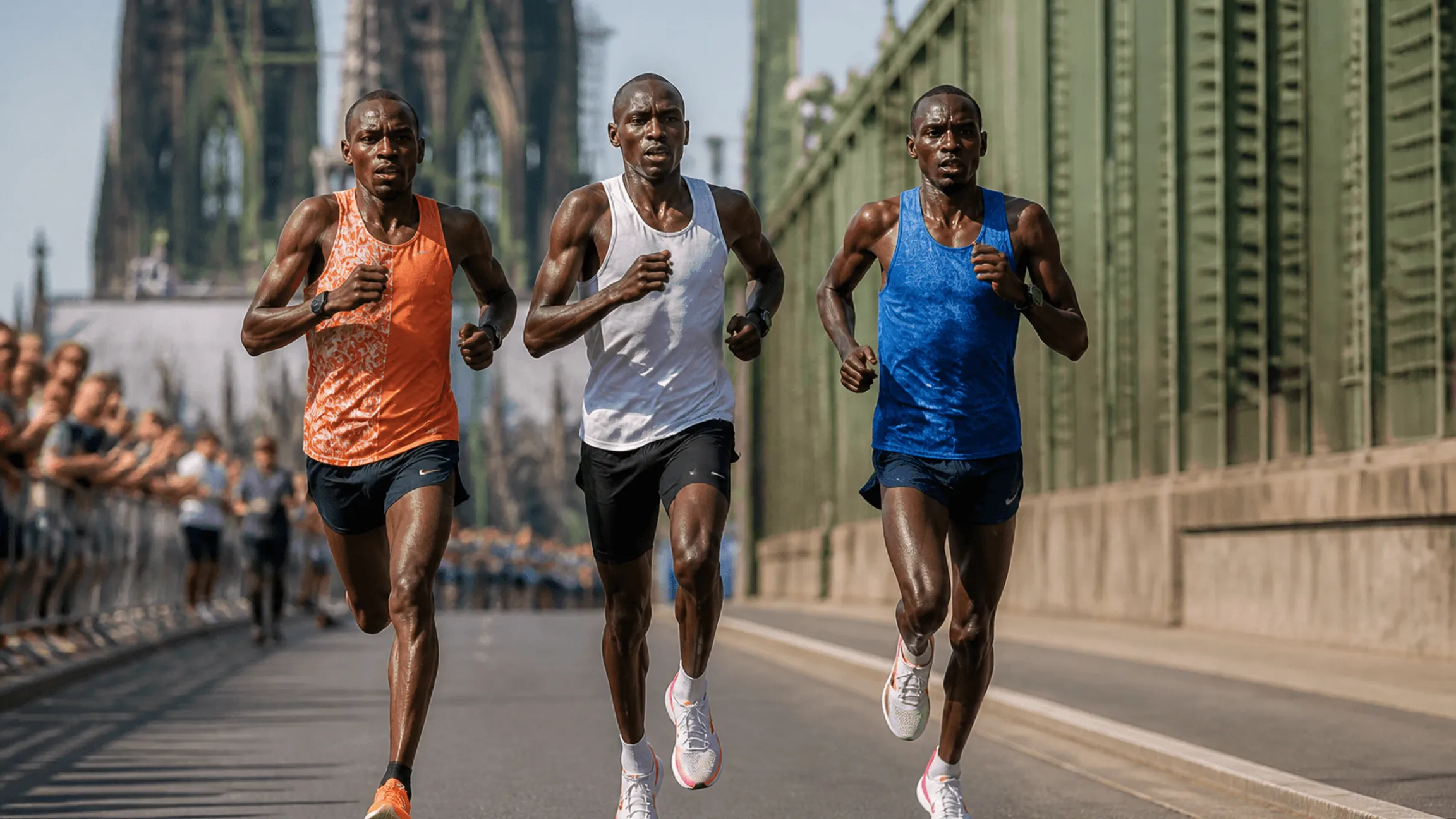 Barnaba Kipkoech trifft beim Generali Köln Marathon auf WM-Sieger Kiplangat