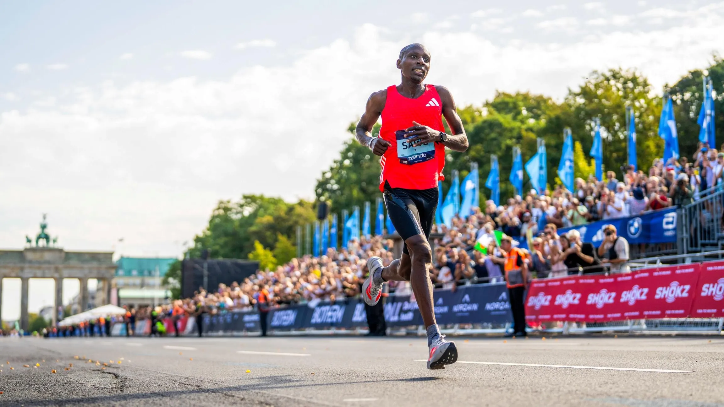 Sabastian Sawe will seinen Weltrekord beim BMW BERLIN-MARATHON 2026 verteidigen