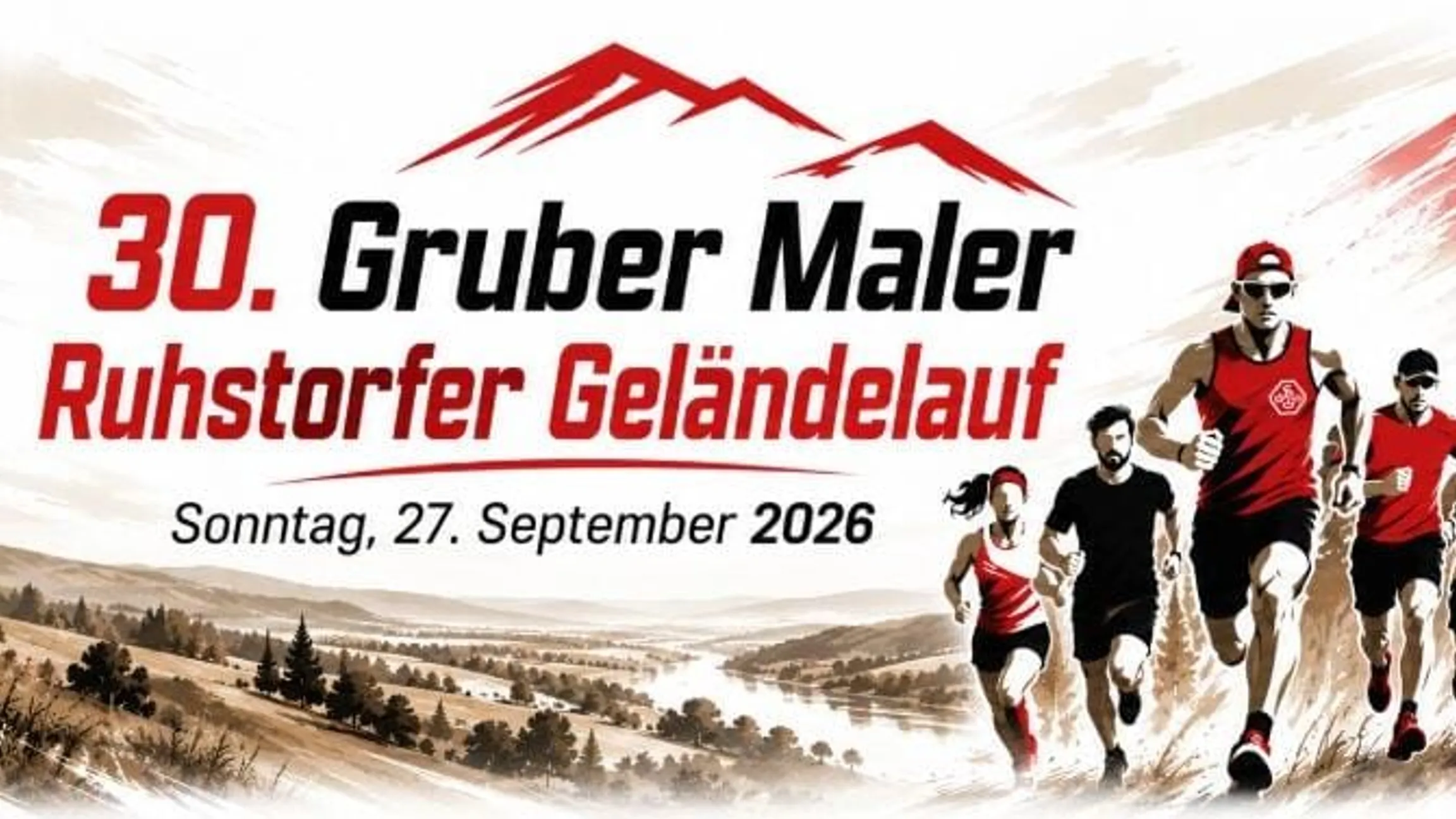 Anmeldung geöffnet: SVG Ruhstorf lädt zum 30. Gruber Maler Ruhstorfer Geländelauf ein