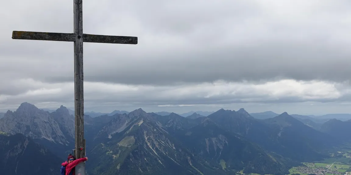 Impressionen Aufstieg zum Gipfel des Säuling