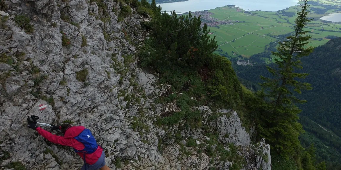 Impressionen Aufstieg zum Gipfel des Säuling