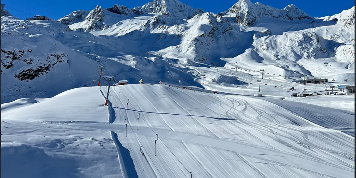 Impressionen aus dem Skigebiet