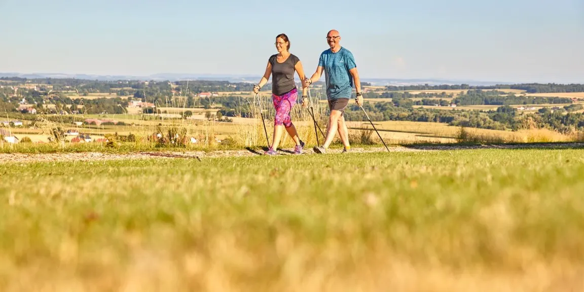 Nordic Walking mit Blick ins Rott- und Inntal