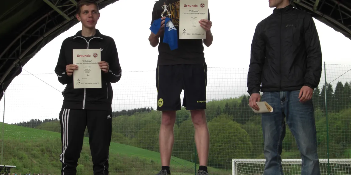 2013 Siegerehrung 10 km