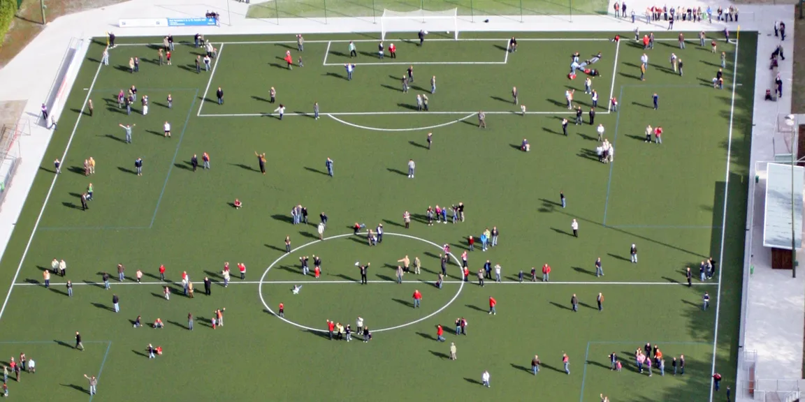 Sportanlage SSV Allendorf (Start- Zielbereich)