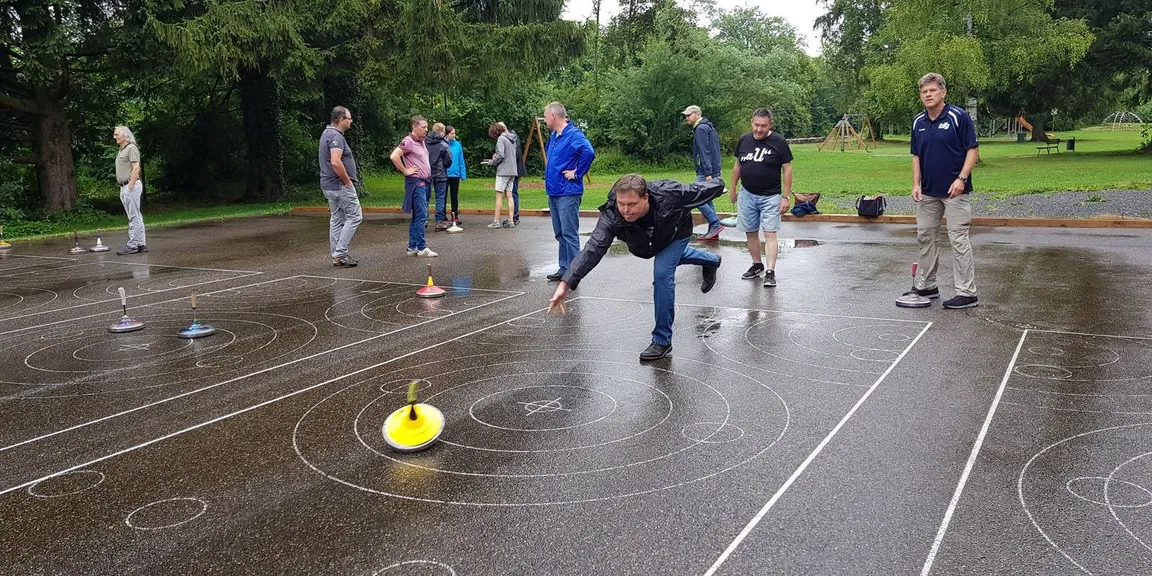 Impressionen vom Stockschießen