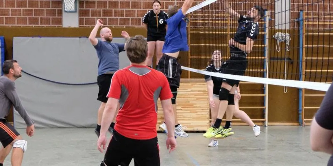 Impressionen vom Volleyball