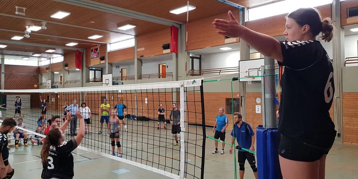 Impressionen vom Volleyball