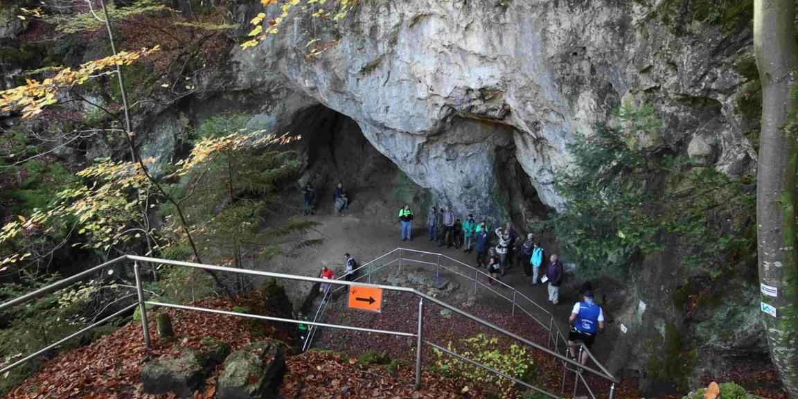 In und durch Höhlen im Jura der Fränkischen Schweiz