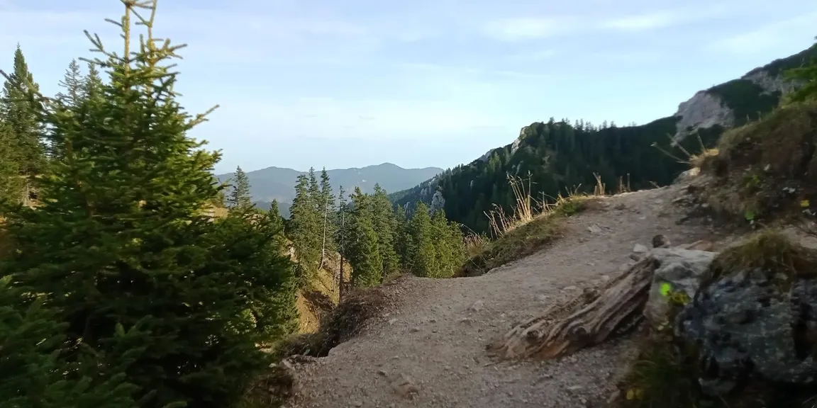 Wettkampfstrecke des Tegelberglaufs ab Tegelberg Talstation über Drehhüttenweg, Rohrkopfweg, Skiabfahrt zum Tegelberghaus und bis zur Bergstation.