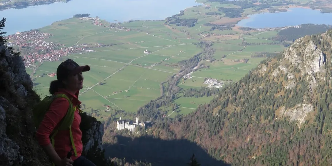Impressionen Aufstieg zum Gipfel des Säuling