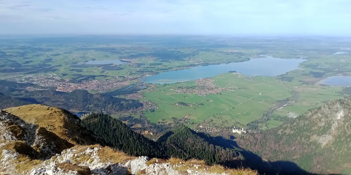 Impressionen Aufstieg zum Gipfel des Säuling