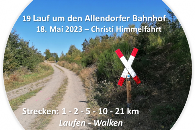 19. Lauf um den Allendorfer Bahnhof