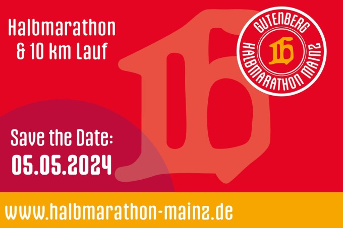 Gutenberg Halbmarathon Mainz 2024